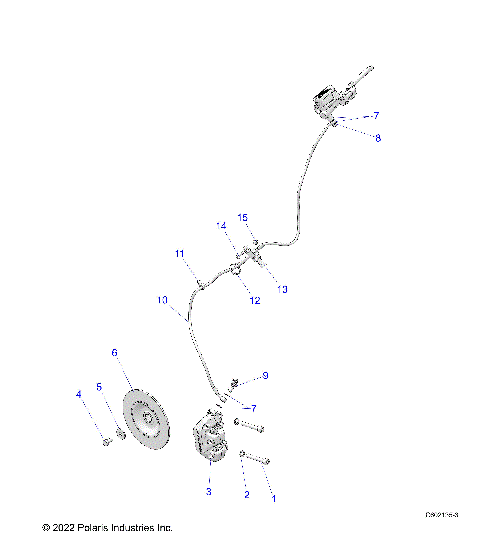 BRAKES, BRAKE ASM. - S24TKP9FS (C602135-3)
