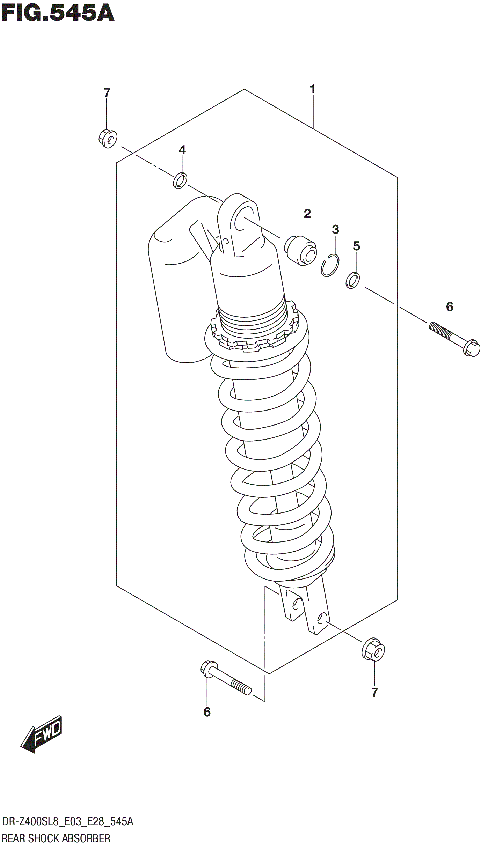 REAR SHOCK ABSORBER