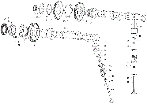 VALVE TRAIN ASSEMBLY [302899]