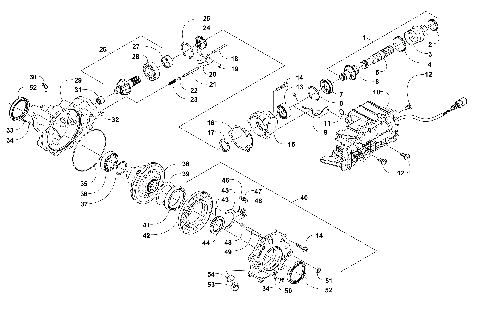 FRONT DRIVE GEARCASE ASSEMBLY [301046]