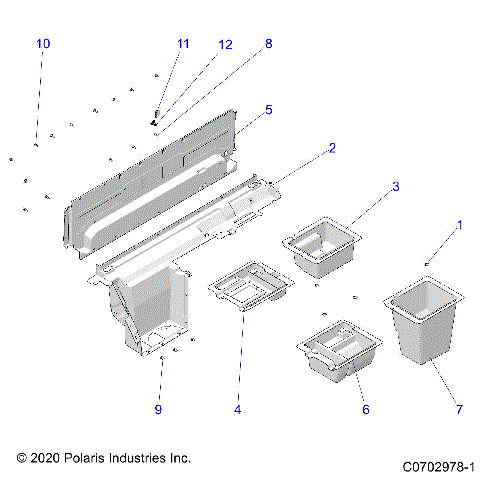BODY, STORAGE AND CLOSE OFF - D22P4ED4B4/FD4B4 (C0702978-1)