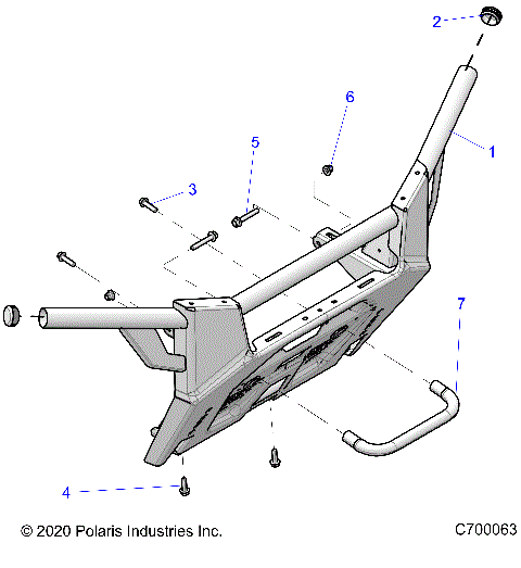 ACCESSORY, FRONT BUMPER - R21RRE99A9/AC/AP/AW/B9/BC/BP/BW (C700063)