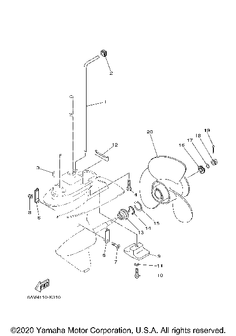 LOWER CASING & DRIVE 2