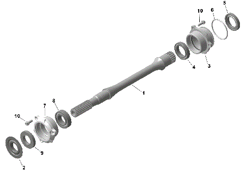 01- ROTAX - Drive Shaft