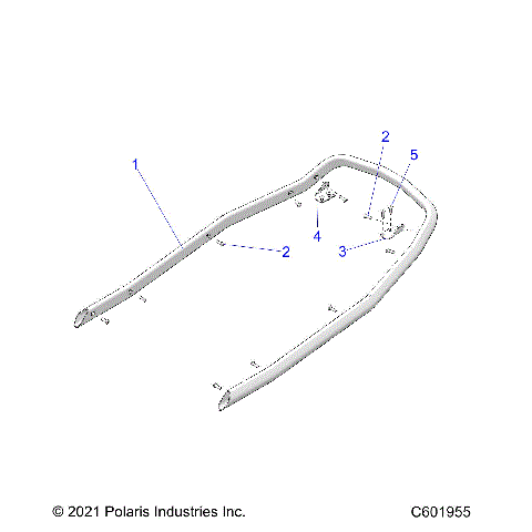 BODY, BUMPER, REAR - S24TFM9BS/9BE (C601955)