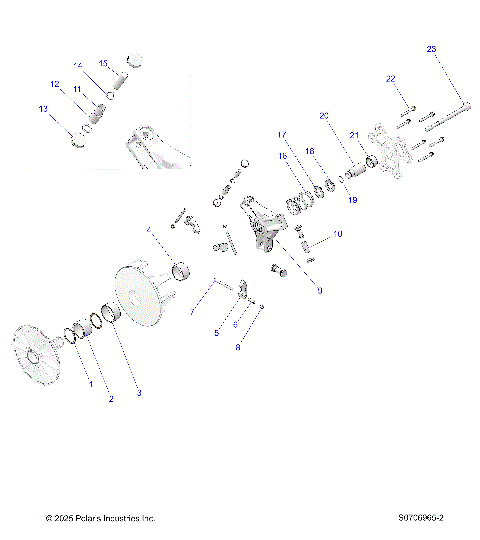 DRIVE TRAIN, PRIMARY CLUTCH