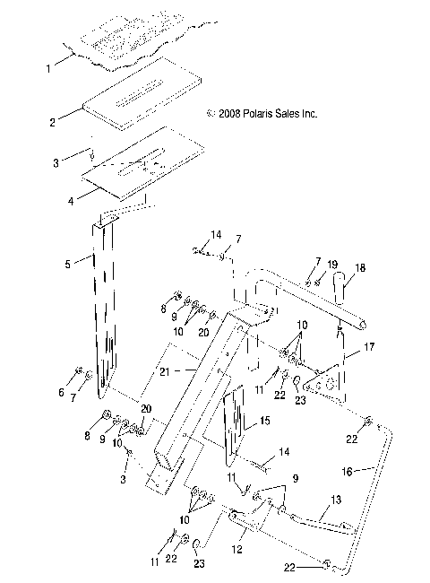 DRIVE TRAIN, SHIFT LINKAGE - S12SU4BEL (49SNOWSHIFT09WIDELX)