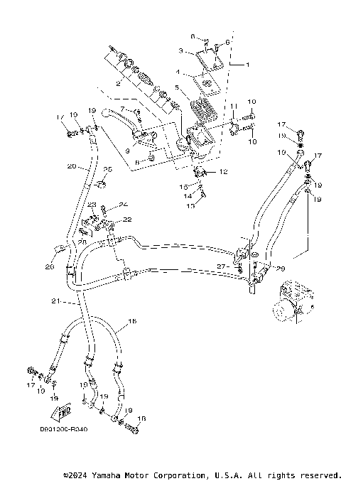 FRONT MASTER CYLINDER