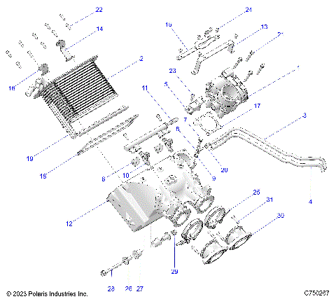 ENGINE, AIR INTAKE MANIFOLD - Z25S4D92AA/AL/BA/BF/AF/BL (C750267)