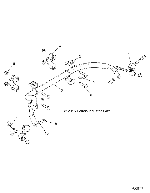 SUSPENSION, REAR STABILIZER BAR - R18RGE99BM/BB/B7/KBS/UB9/UBG (700877)