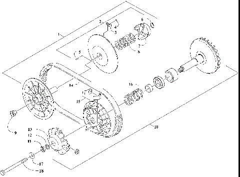 TRANSMISSION ASSEMBLY  [303028]