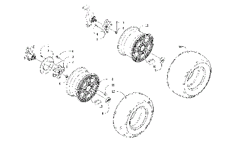 WHEEL AND TIRE ASSEMBLY [301603]
