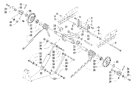 REAR SUSPENSION REAR ARM ASSEMBLY [98213]