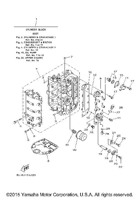 CYLINDER CRANKCASE 1