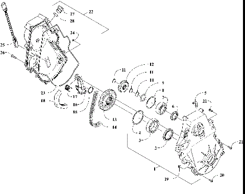 CHAIN CASE ASSEMBLY [108277]