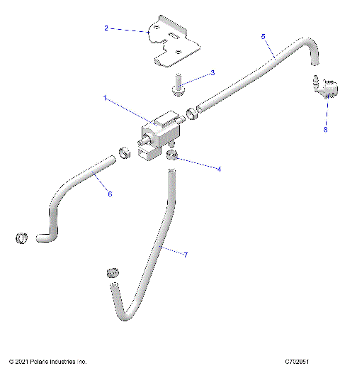 ENGINE, TURBO BOOST VALVE - Z23GAE92A/92B (C702951)