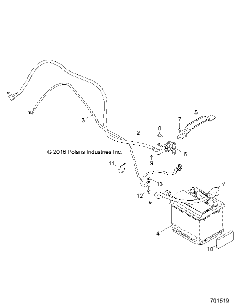 ELECTRICAL, BATTERY - Z17VDE99NM (701519)