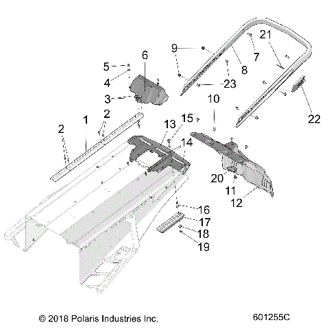 BODY, BUMPER, REAR, SNOWFLAP and TAILLIGHT COVER - S20EKP6PS/6PE ALL OPTIONS (600971C)
