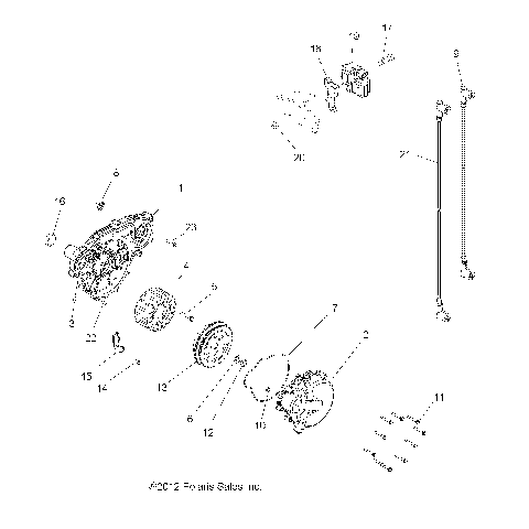 ELECTRICAL, IGNITION SYSTEM - A13CF76FF (49ATVIGNITION136X6)