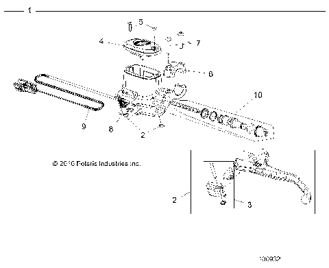 BRAKES, FRONT BRAKE LEVER and MASTER CYLINDER (TO 3/12/2018) - A18SEA57F1/SEE57F1/7 (100932)