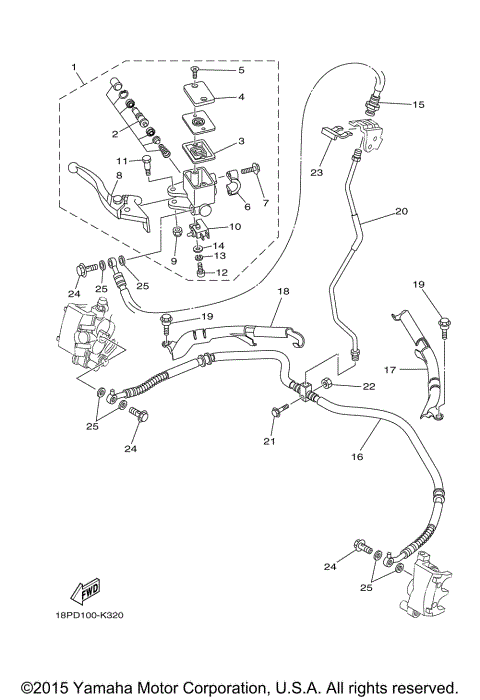 FRONT MASTER CYLINDER