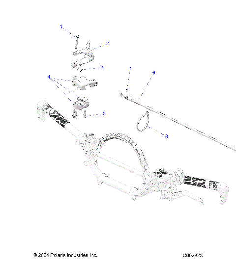 ENGINE, THROTTLE CONTROL ASM. - S26TGG9BS/9BEL (C602823)