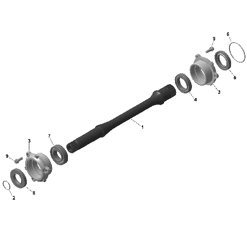 01- ROTAX - Drive Shaft