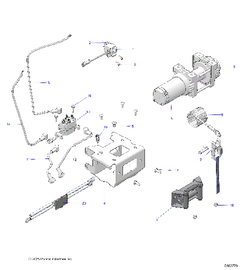 CHASSIS, WINCH - A26SYY95AK (C102779)