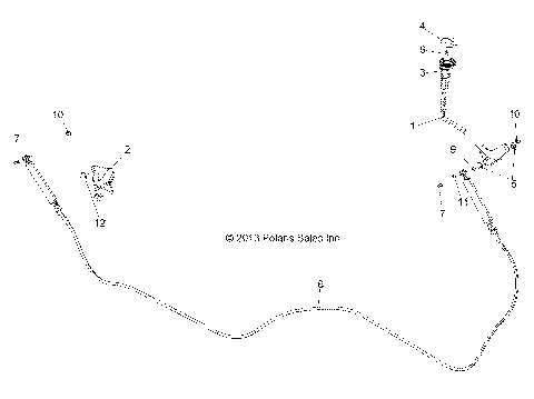 DRIVE TRAIN, SHIFT LEVER AND CABLE - R141D9JDA/2D9JDA (49BRUTUSLEVER13)