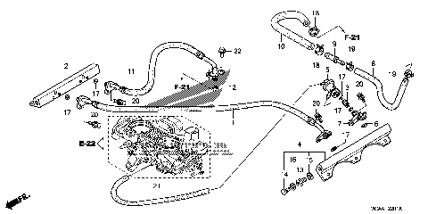 THROTTLE BODY (TUBING)