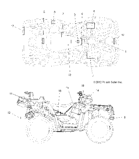 BODY, DECALS - A13TN55AA/AZ (49ATVDECAL13SPX2550)