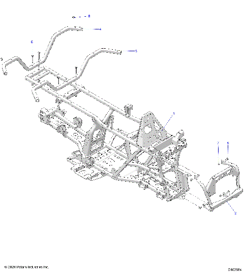 CHASSIS, FRAME - A26SHY57AL/AS (C102684)