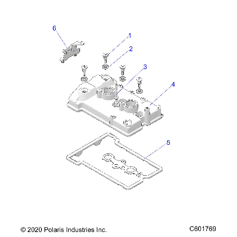 ENGINE, VALVE COVER - S24TKP9FS (C601769)