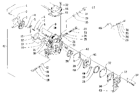 MAGNETO SIDE CARBURETOR [72766]