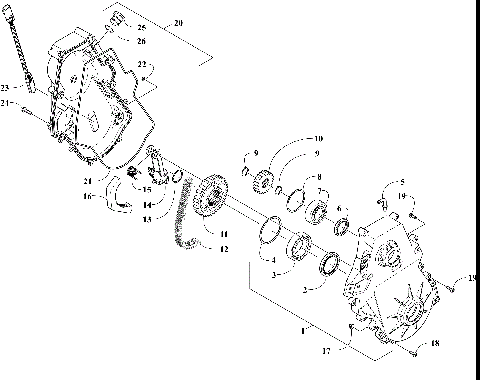 CHAIN CASE ASSEMBLY [108679]