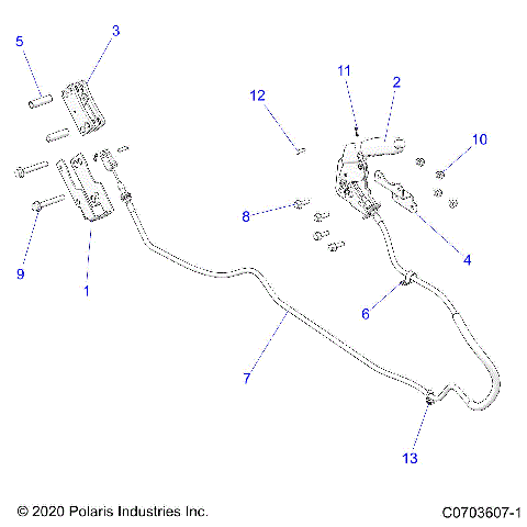 BRAKES, PARKING - Z21ASE99F5/S99C5/E5 (C0703607-1)