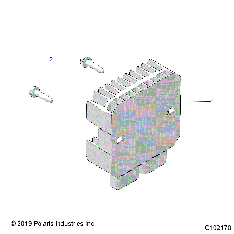 ELECTRICAL, VOLTAGE REGULATOR AND MOUNTING - A25SKE57C1/CK/E1/EK (C102170)