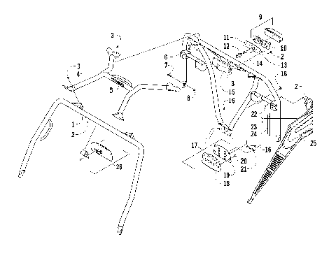 ROPS AND TAILLIGHT ASSEMBLY [94899]