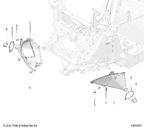 CHASSIS, TIE ROD BOOT ASM. - S26TLF9FSL (C603231)
