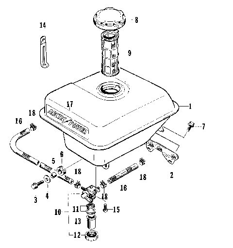 FUEL TANK ASSEMBLY [74825]