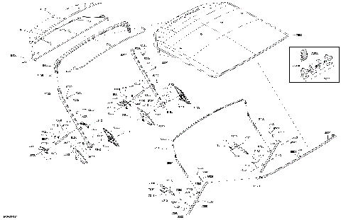 09- CANVAS - Double Bimini Top