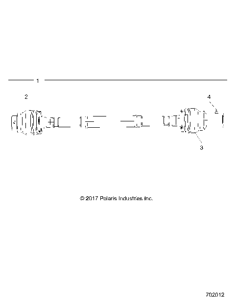 DRIVE TRAIN, REAR PROP SHAFT - R18RHE99NK (702012)