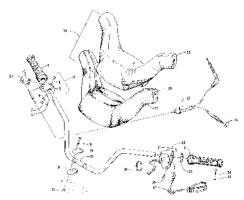 HANDLEBAR ASSEMBLY [73020]