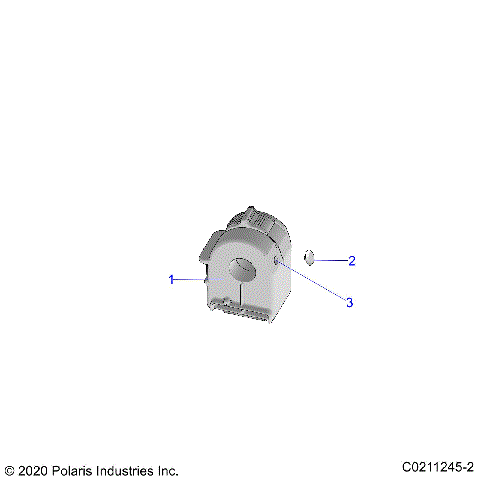 STEERING, CONTROLS, LEFT HAND CONTROLS - A26SYE85AL (C0211245-2)
