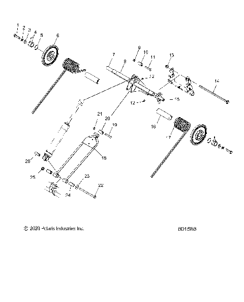 SUSPENSION, TORQUE ARM, REAR - S21CFE5BSL (601586)