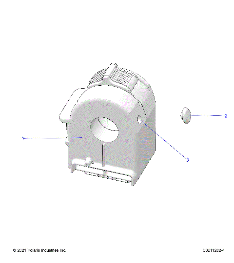 STEERING, CONTROLS, LEFT HAND CONTROLS - A23SYE85AP (C0211245-4)