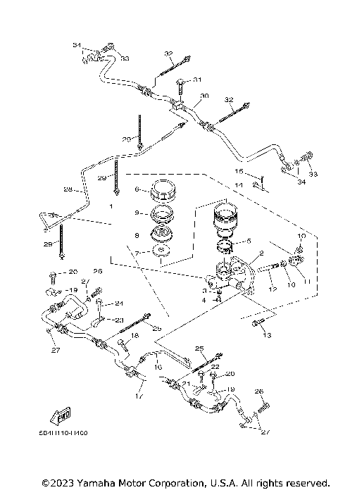 REAR MASTER CYLINDER