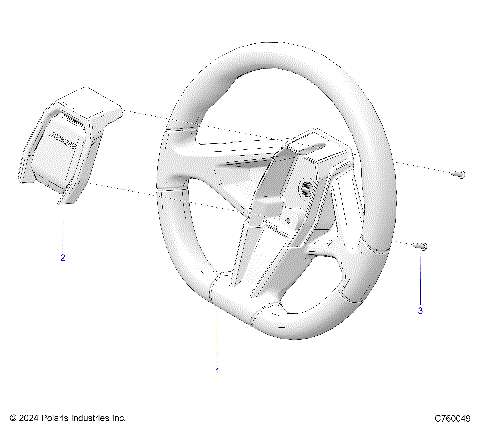 STEERING, WHEEL - Z25X4B92AP/BP (C760049)