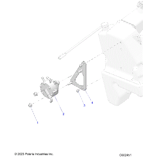 FUEL SYSTEM, FUEL PUMP MOUNTING - S24CEA5TSL (C602451)