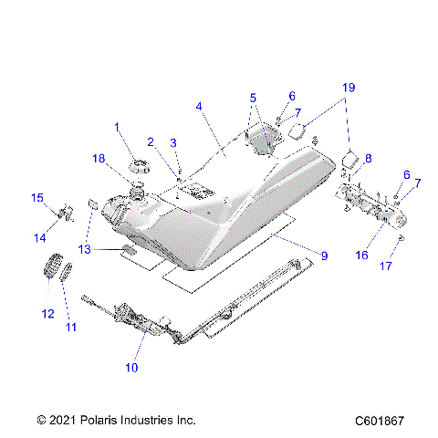 FUEL SYSTEM, FUEL TANK ASM. - S24TKP6RS (C601867)